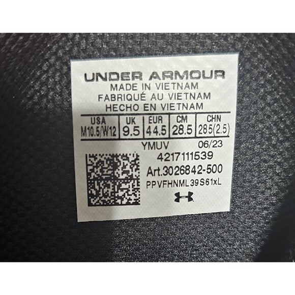 New Men\'s Under Armour Tuff Crowd x Curry Spawn Shoes FloTro 3026842-500 Sz 10.5 main image 6
